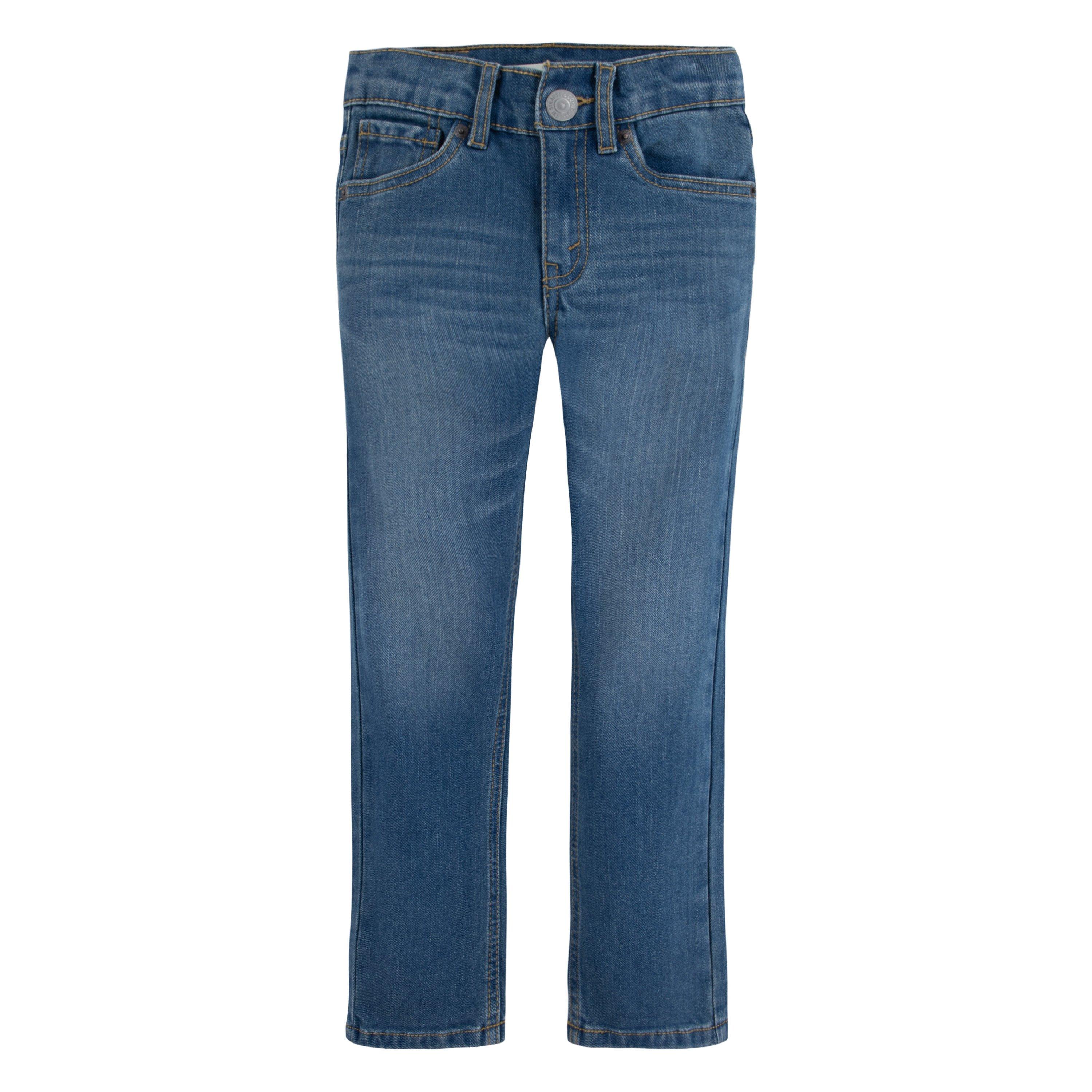 Levi's Little Boys' 511 Slim Fit Performance Dark Blue Wash Denim Jeans - DARK BLUE